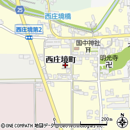 福井県越前市西庄境町8-9周辺の地図
