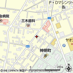 常盤工業株式会社　本社周辺の地図