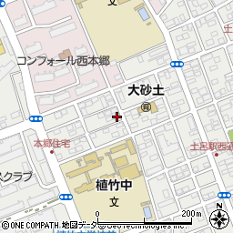 埼玉県さいたま市北区土呂町397周辺の地図