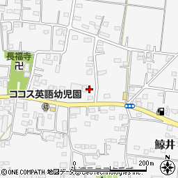 埼玉県川越市鯨井1101-3周辺の地図