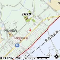 埼玉県坂戸市森戸546周辺の地図