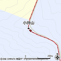 小持山周辺の地図