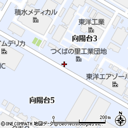 茨城県龍ケ崎市向陽台周辺の地図