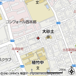 埼玉県さいたま市北区土呂町396周辺の地図