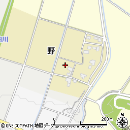 〒916-0261 福井県丹生郡越前町野の地図