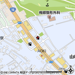 ａｐｏｌｌｏｓｔａｔｉｏｎ野田イーストＳＳ周辺の地図