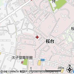 桜台第二公園周辺の地図