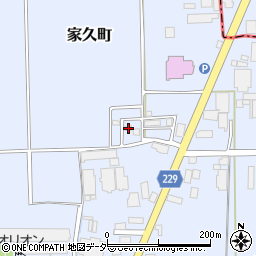 福井県越前市家久町44周辺の地図