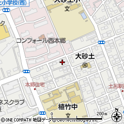 ＪＲＣ日本引越センター埼玉中央センター周辺の地図