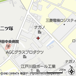 株式会社三栄産業　野田工場周辺の地図