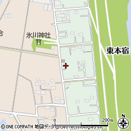 埼玉県川越市東本宿102周辺の地図