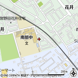 花井新田公園周辺の地図