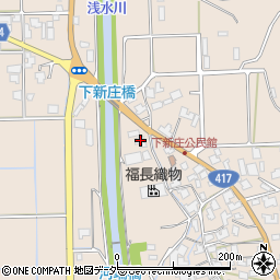 福井県鯖江市下新庄町55周辺の地図