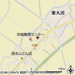 茨城県稲敷市市崎434周辺の地図