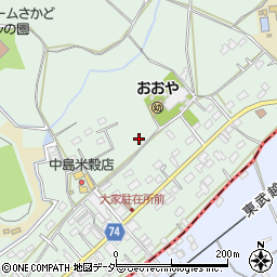 埼玉県坂戸市森戸516-4周辺の地図