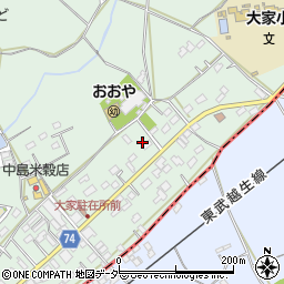 埼玉県坂戸市森戸549周辺の地図