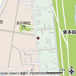 埼玉県川越市東本宿113周辺の地図