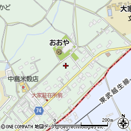 埼玉県坂戸市森戸548周辺の地図