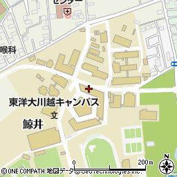 東洋大学　陸上競技部周辺の地図