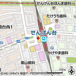 株式会社サンルージュ　千間台店周辺の地図