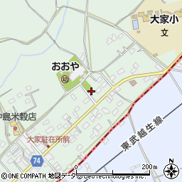 埼玉県坂戸市森戸550周辺の地図