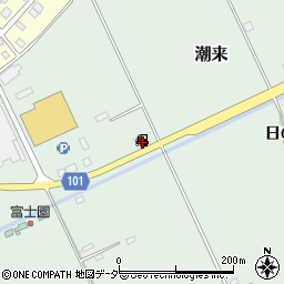 ＥＮＥＯＳ潮来駅前ＳＳ周辺の地図