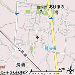 埼玉県入間郡毛呂山町長瀬202-7周辺の地図