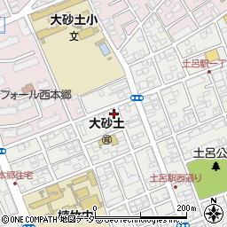 ヘアスタジオサナダ周辺の地図