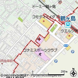 アルカーサル迎賓館川越周辺の地図