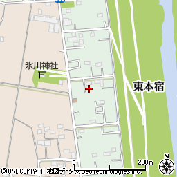 埼玉県川越市東本宿114周辺の地図