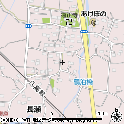 埼玉県入間郡毛呂山町長瀬202-8周辺の地図