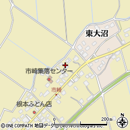 茨城県稲敷市市崎432周辺の地図