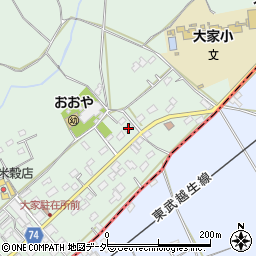 埼玉県坂戸市森戸553周辺の地図