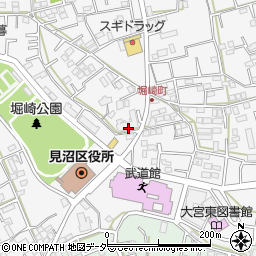 堀崎南公園周辺の地図
