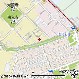 埼玉県越谷市三野宮1359周辺の地図