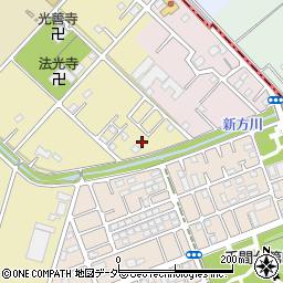 埼玉県越谷市三野宮1326周辺の地図