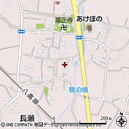 埼玉県入間郡毛呂山町長瀬203周辺の地図