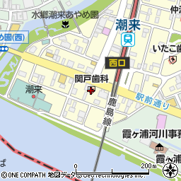 関戸歯科医院周辺の地図