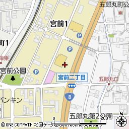 ヒットパレード鯖江店周辺の地図