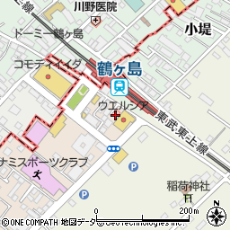 埼玉県川越市鯨井新田2周辺の地図