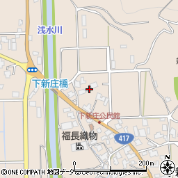 福井県鯖江市下新庄町57周辺の地図