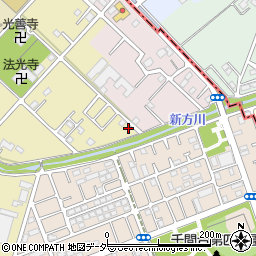 埼玉県越谷市三野宮1360周辺の地図