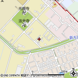 埼玉県越谷市三野宮1330周辺の地図