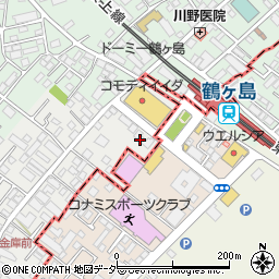 サクセス未来塾　鶴ヶ島校周辺の地図