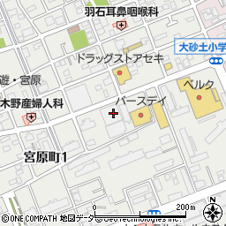 アルフレッサ株式会社埼玉第一営業部　大宮北支店周辺の地図