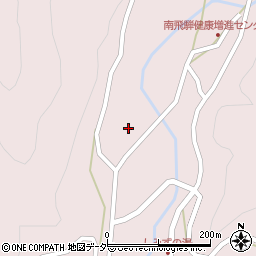 岐阜県下呂市萩原町四美1660周辺の地図