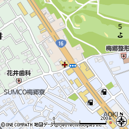 千葉マツダ野田店周辺の地図