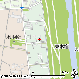 埼玉県川越市東本宿120周辺の地図