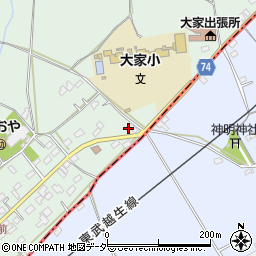 埼玉県坂戸市森戸486周辺の地図