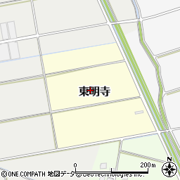 埼玉県川越市東明寺周辺の地図